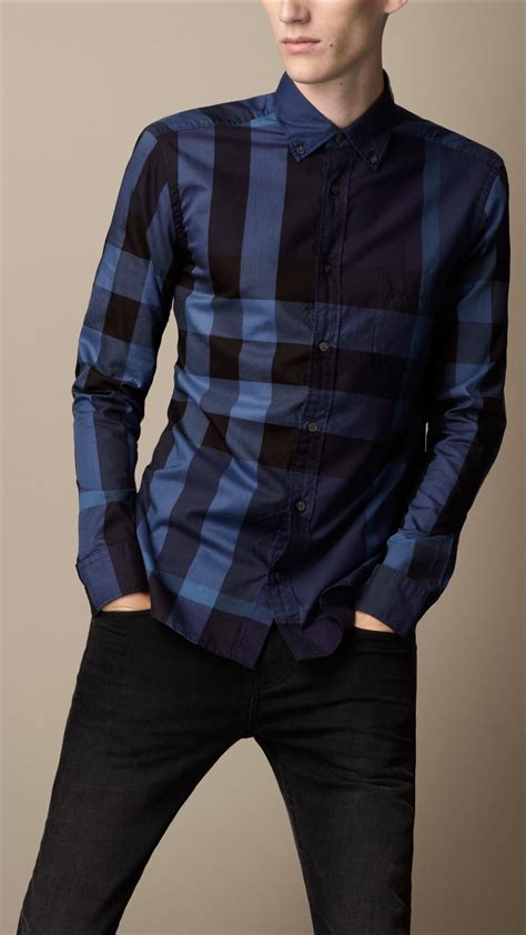 burberry blusenshirt langarm|burberry her men's clothing.